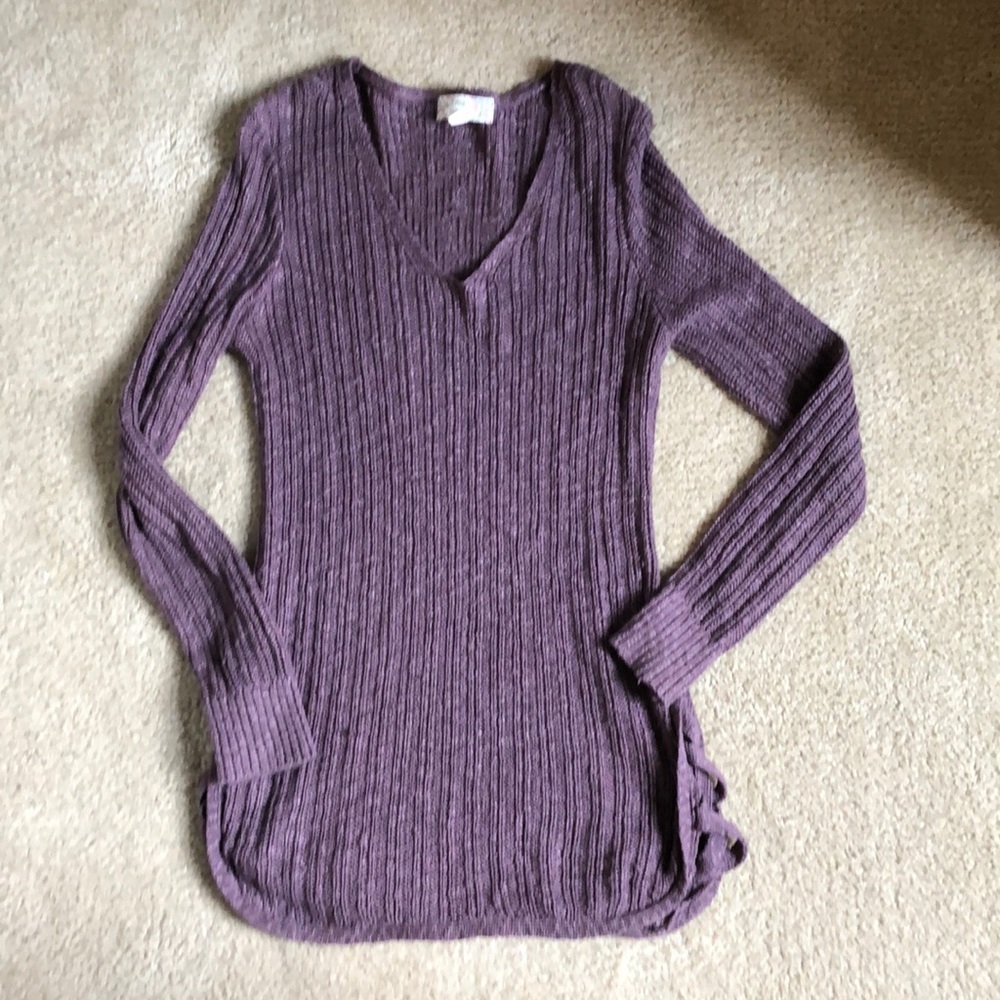 Purple sweater